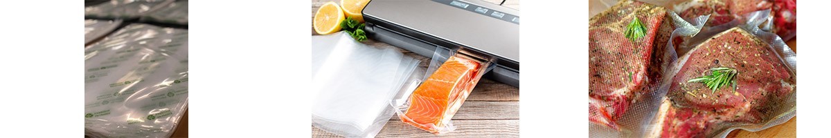 Sacs sous vide recyclable 140µm